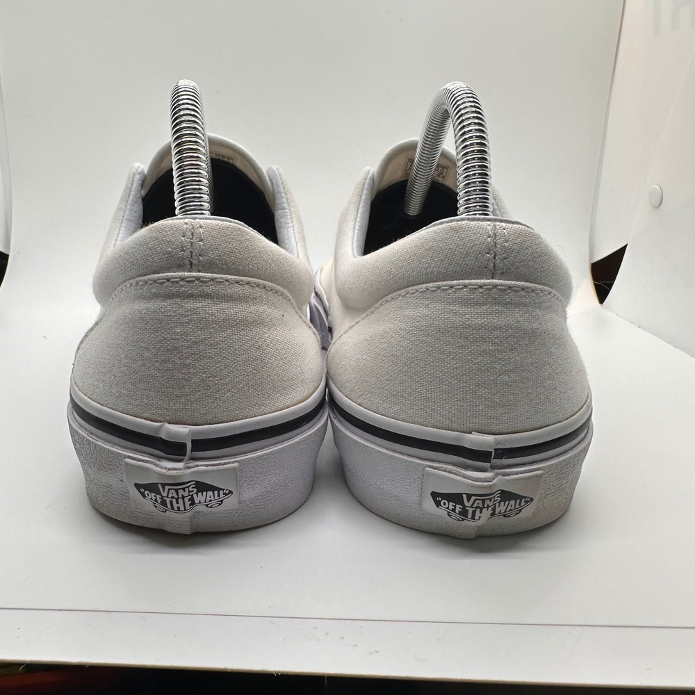 Vans Era Canvas Sneakers Off White Gum Sole Skate Shoes Casual Beach 8.5M 10W - Picture 5 of 9